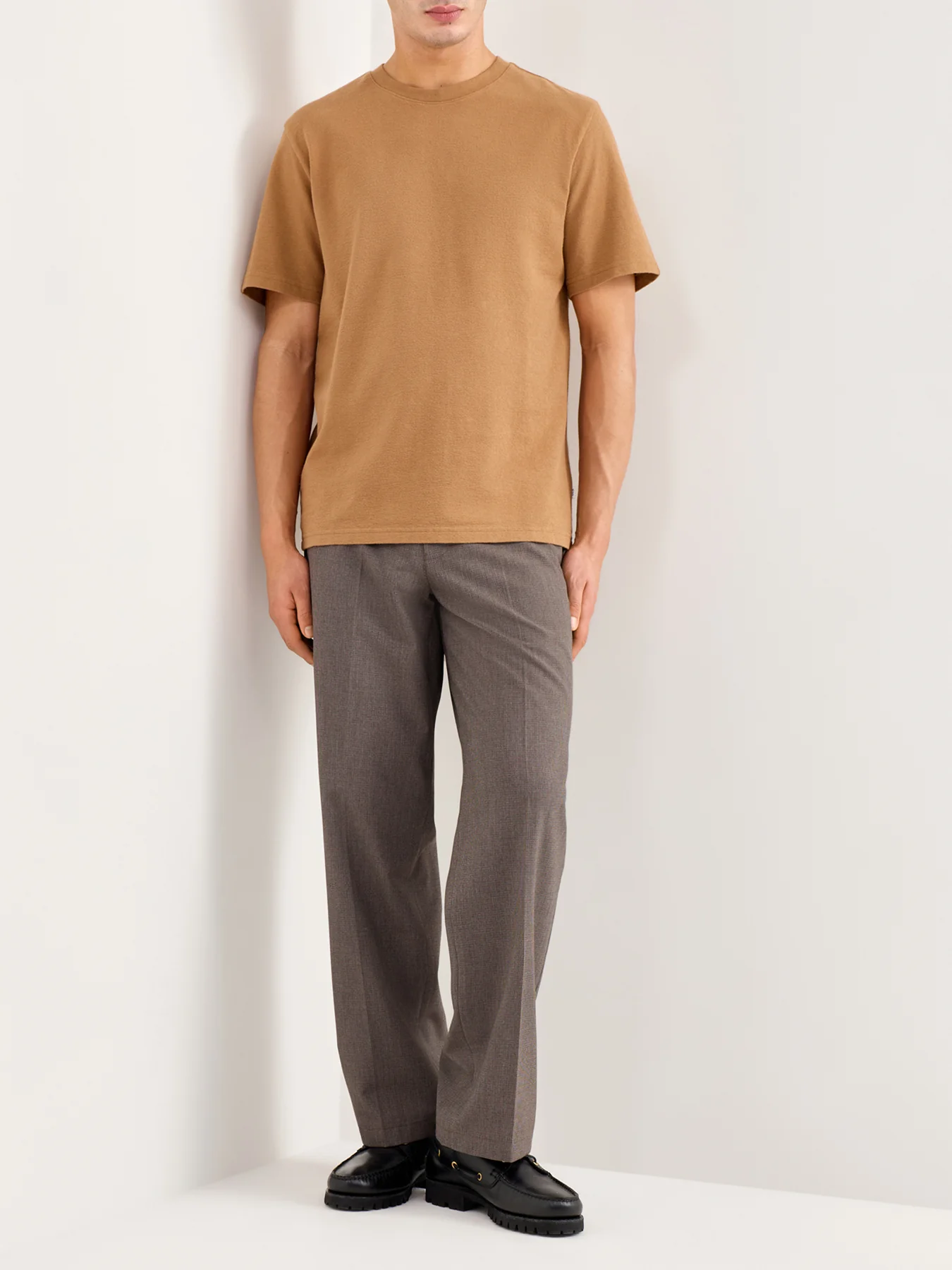Dean Short Sleeve Tee Tan - Image 2