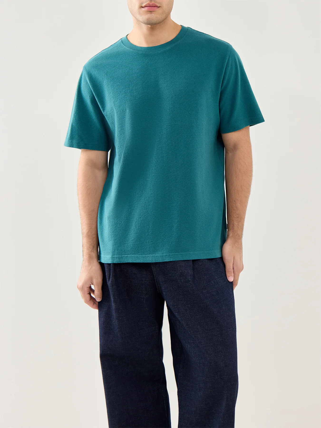 Dean Short Sleeves Tee Teal - Image 4
