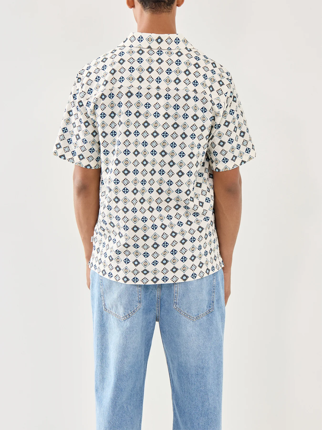 Didcot Geo Tile Ss Shirt - Image 5