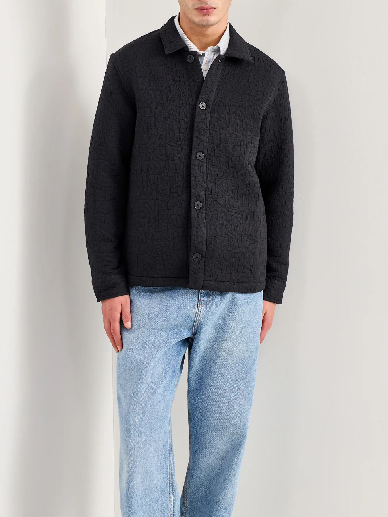 Rockley Overshirt Black - Image 4