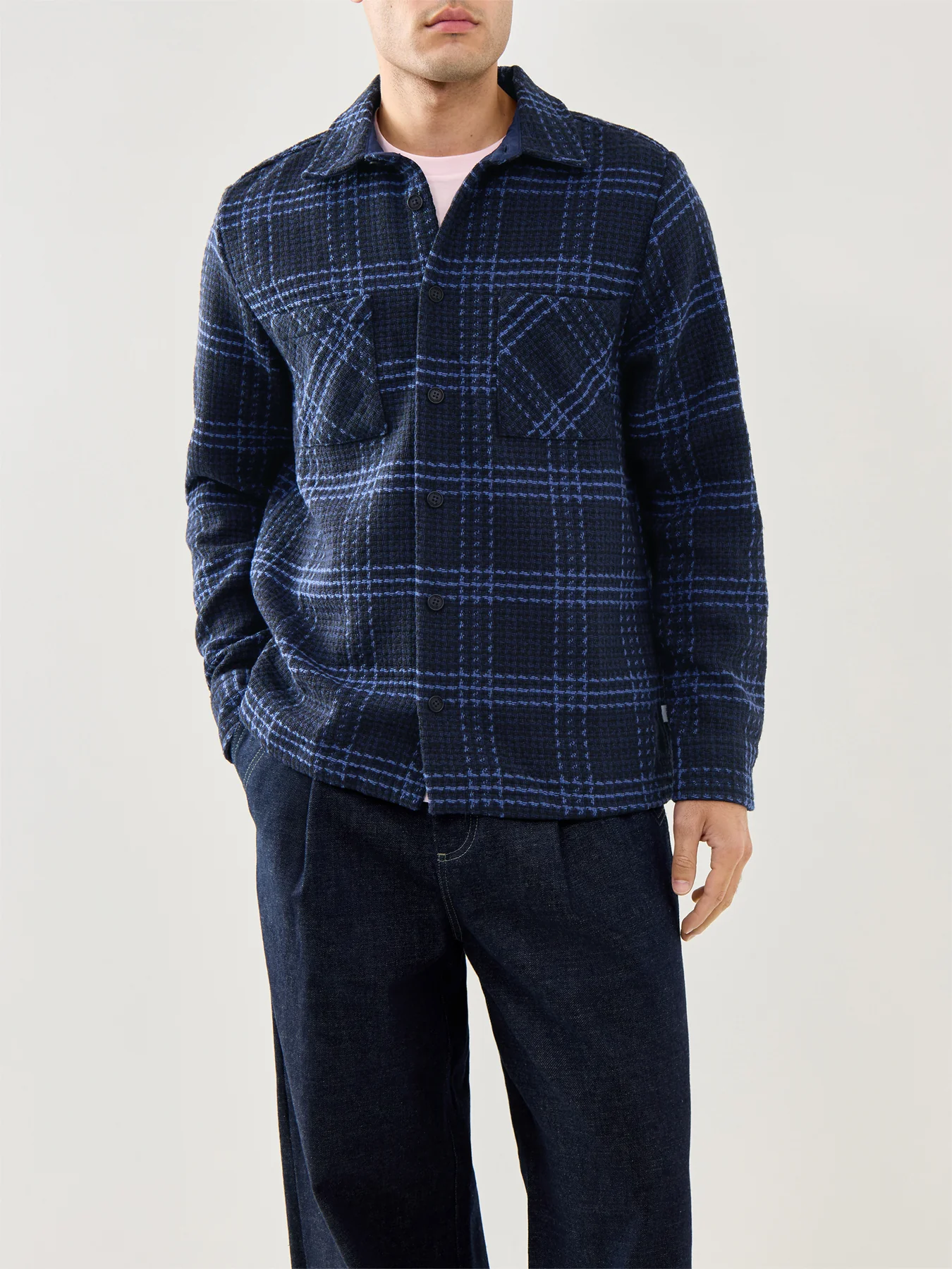 Whiting Overshirt Navy / Blue - Image 4