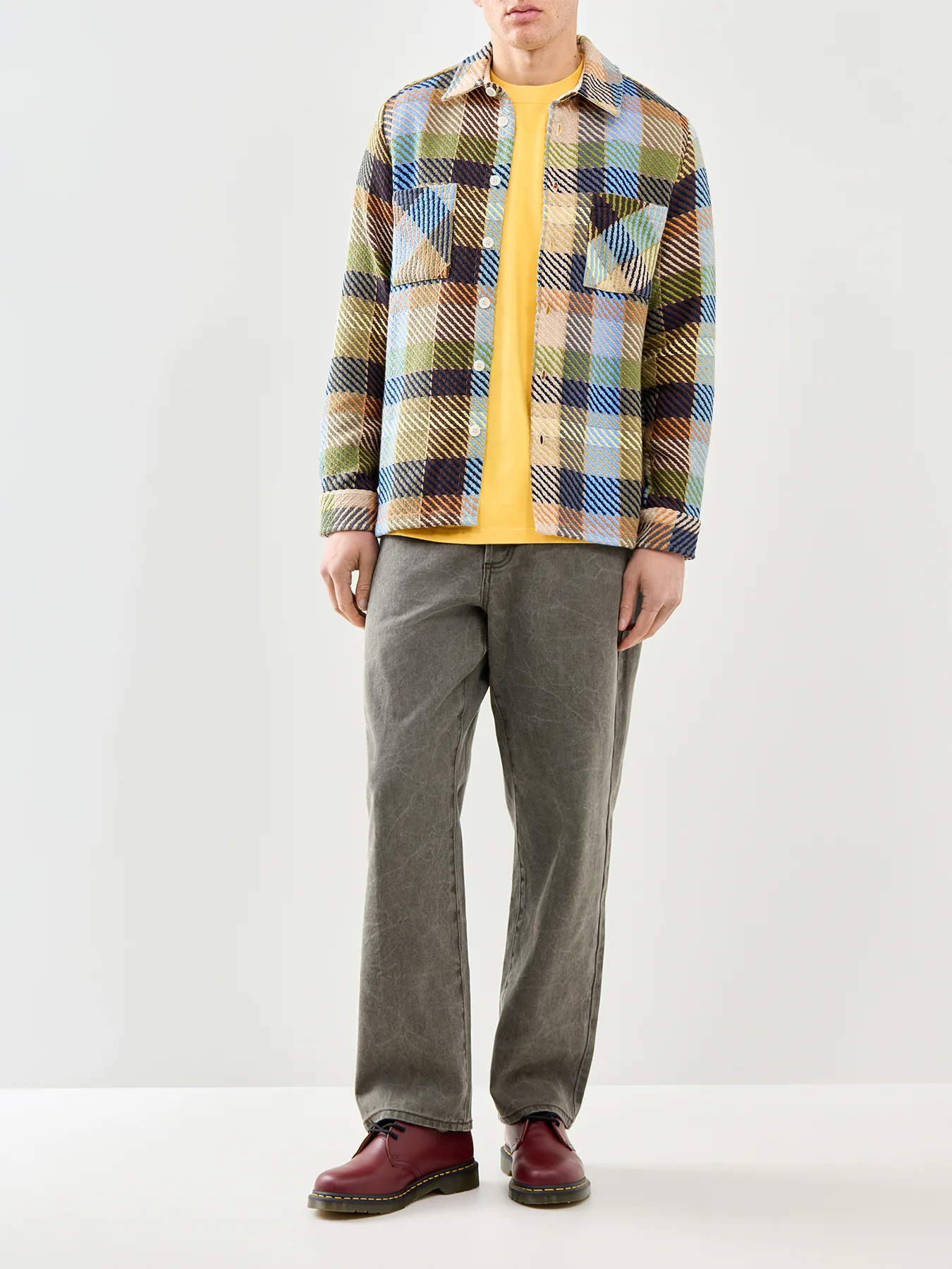 Whiting Checked Overshirt Multi - Image 2