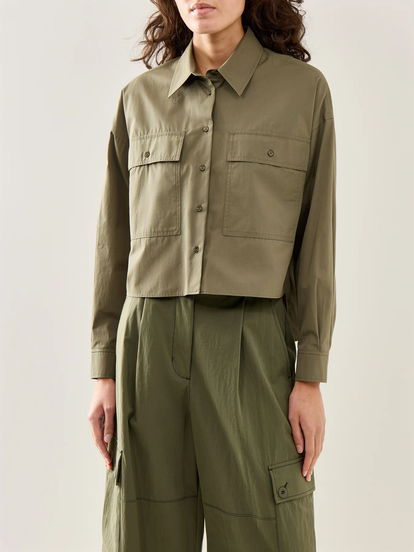 Bruno Shirt Kaki - Image 4