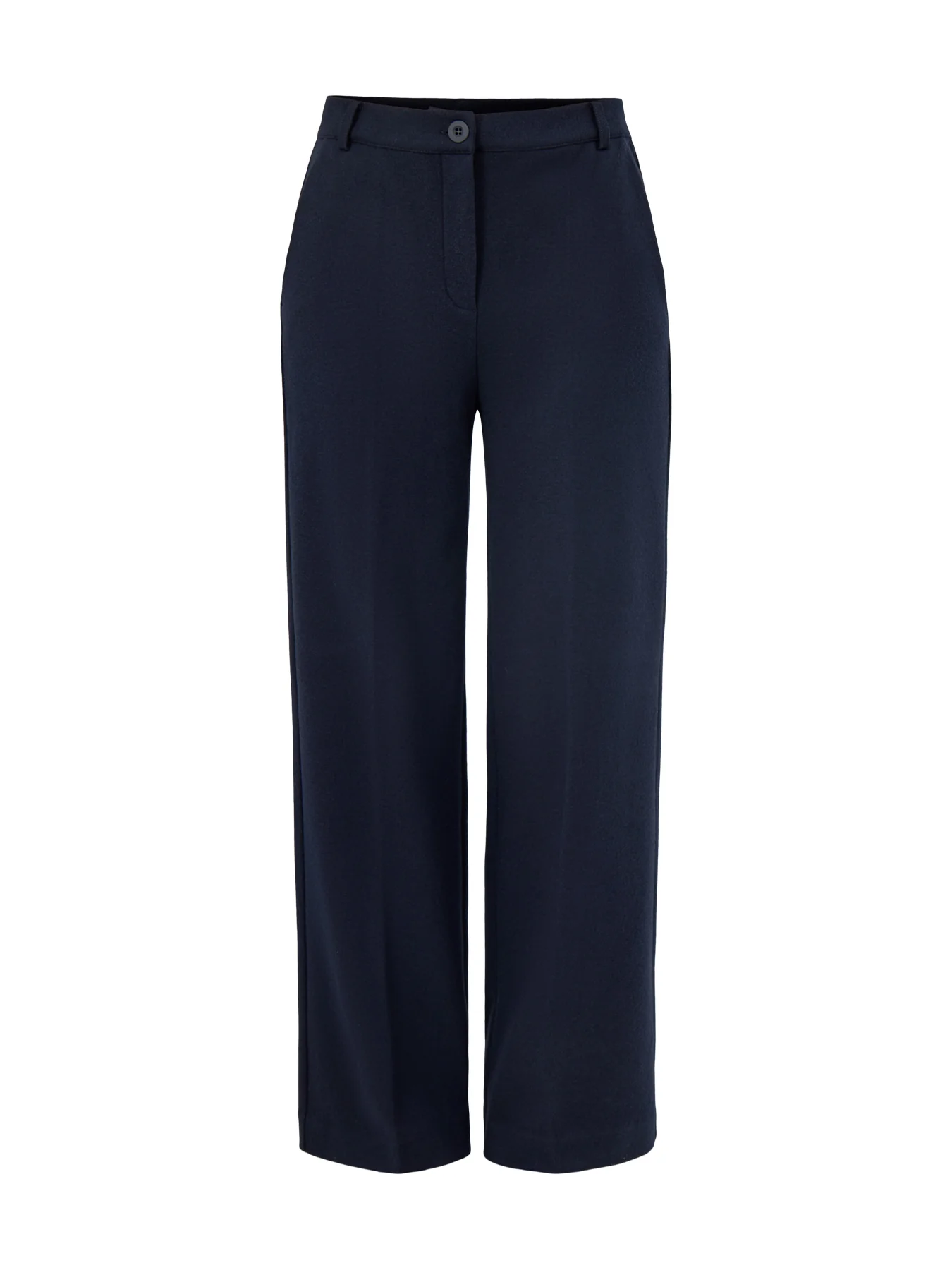 Zelota Straight Wide Leg Trouser Navy