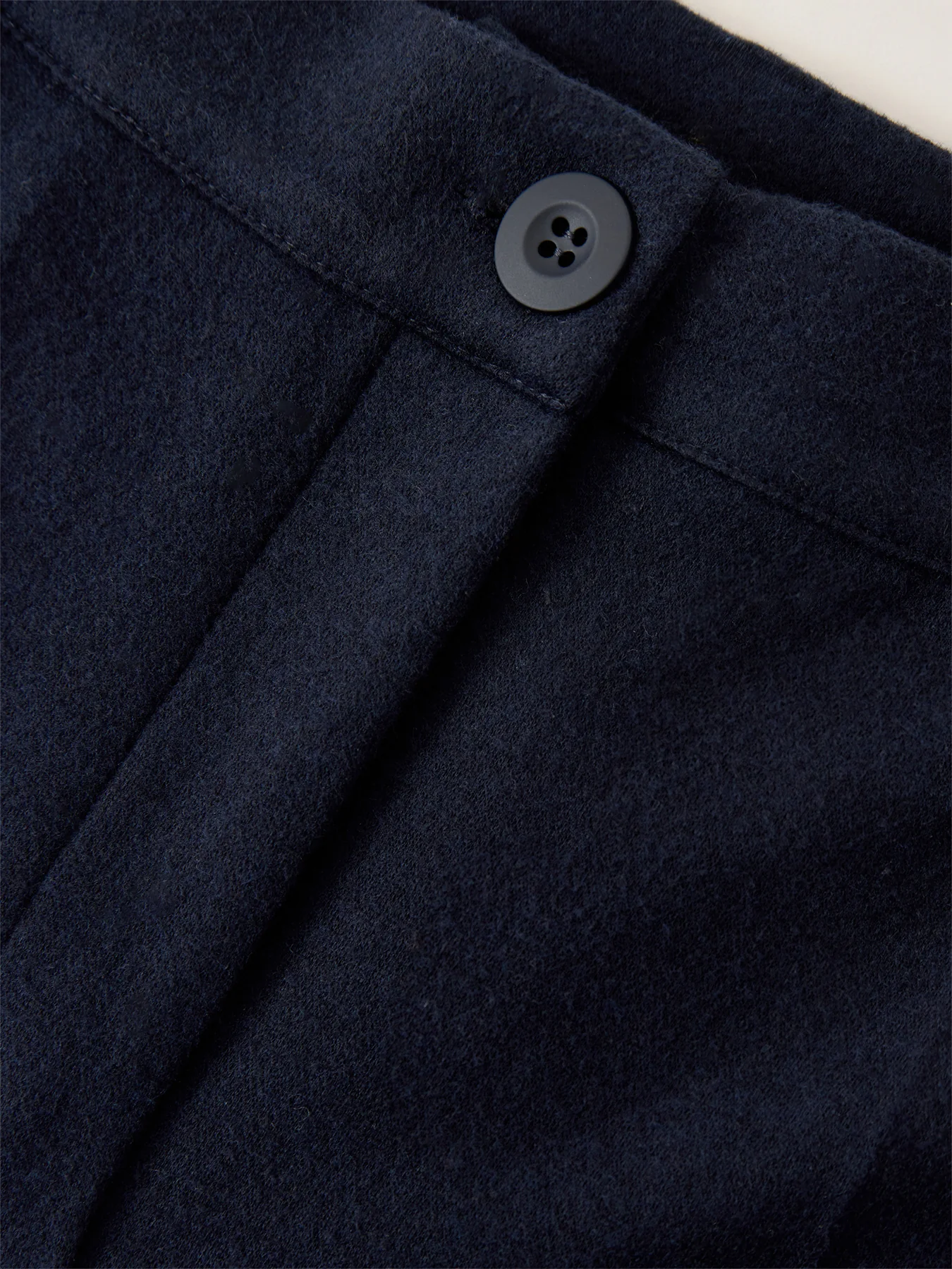 Zelota Straight Wide Leg Trouser Navy - Image 3