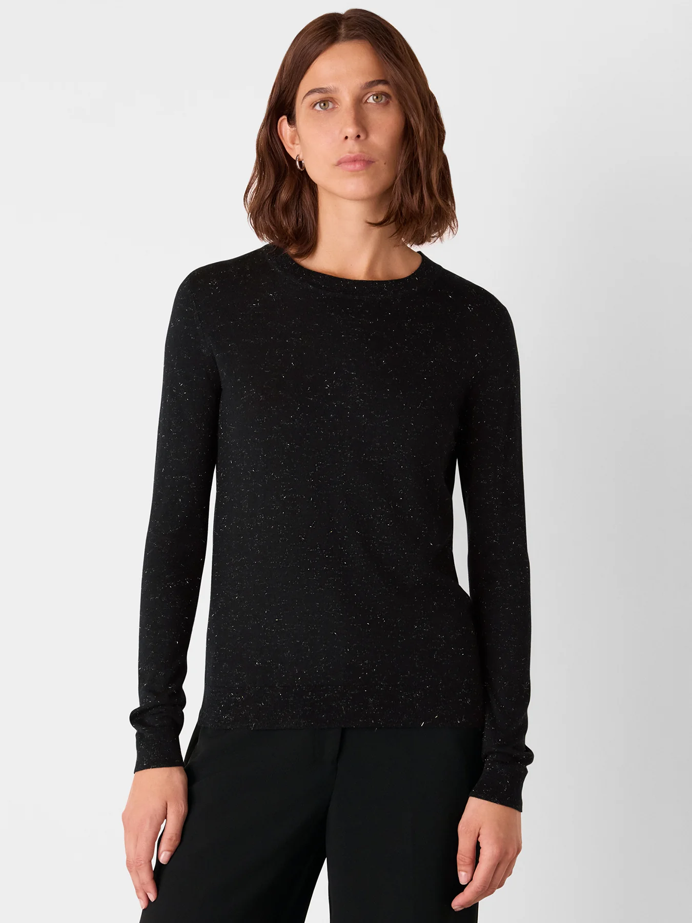 Annie Sparkle Crew Neck Jumper - Image 2
