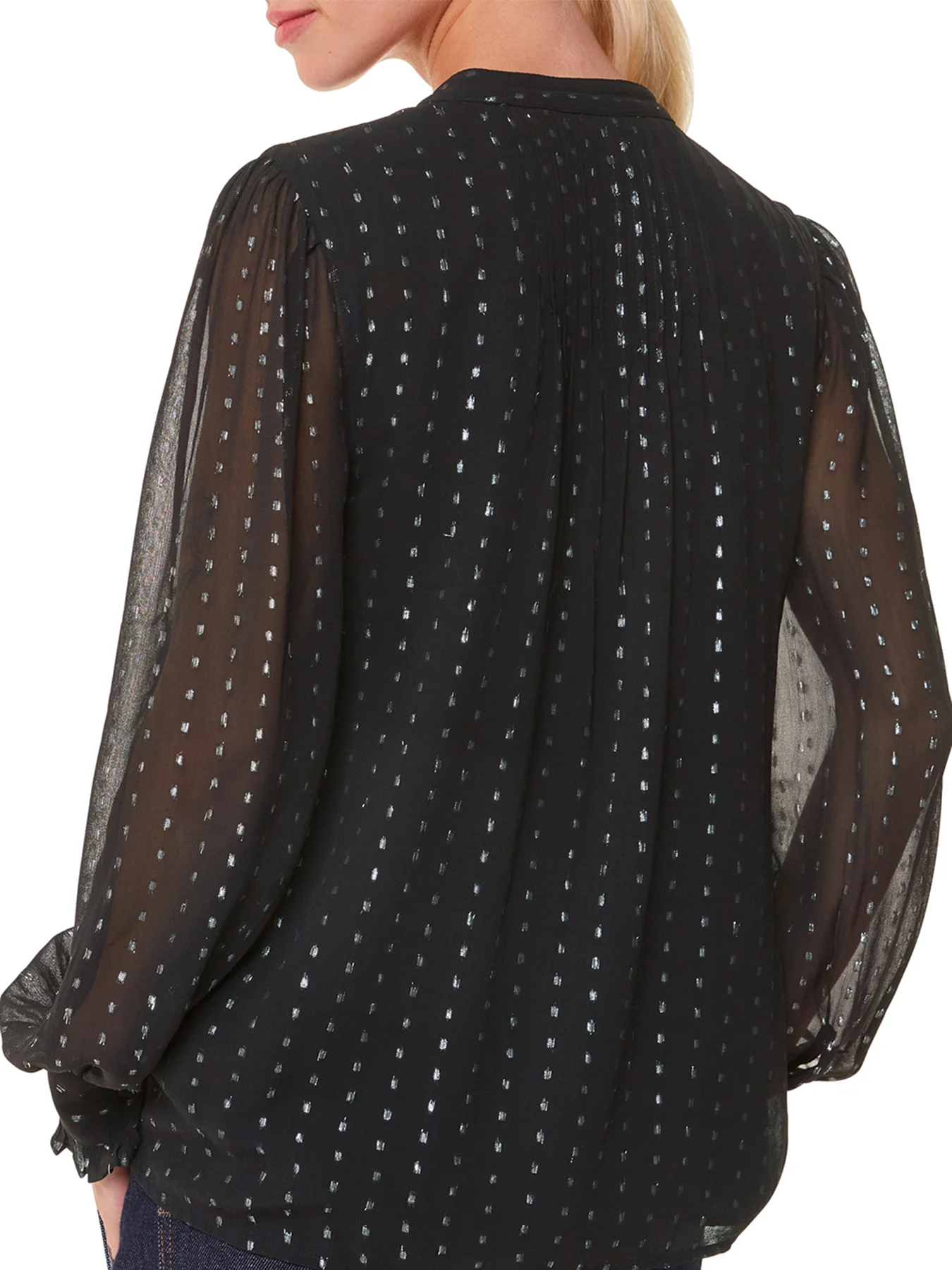 Metallic Stripe Shirt - Image 3