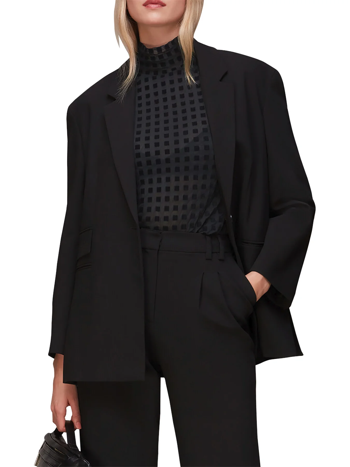 Checked Mesh Top - Image 2