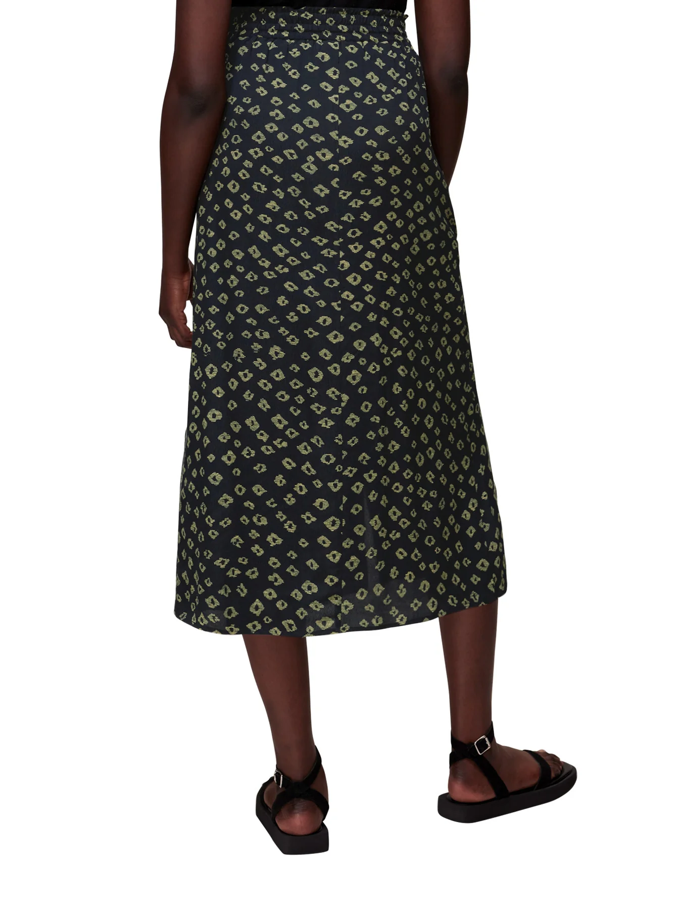 Abstract Gem Print Skirt - Image 3