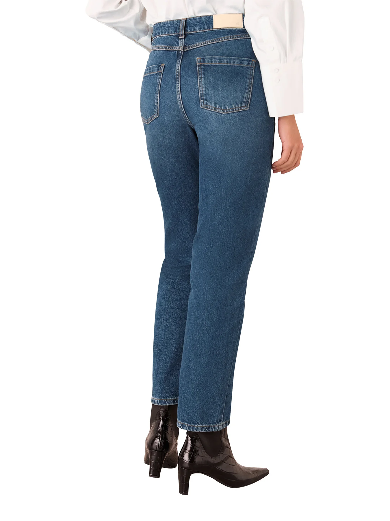 Authentic Column Leg Jean - Image 3