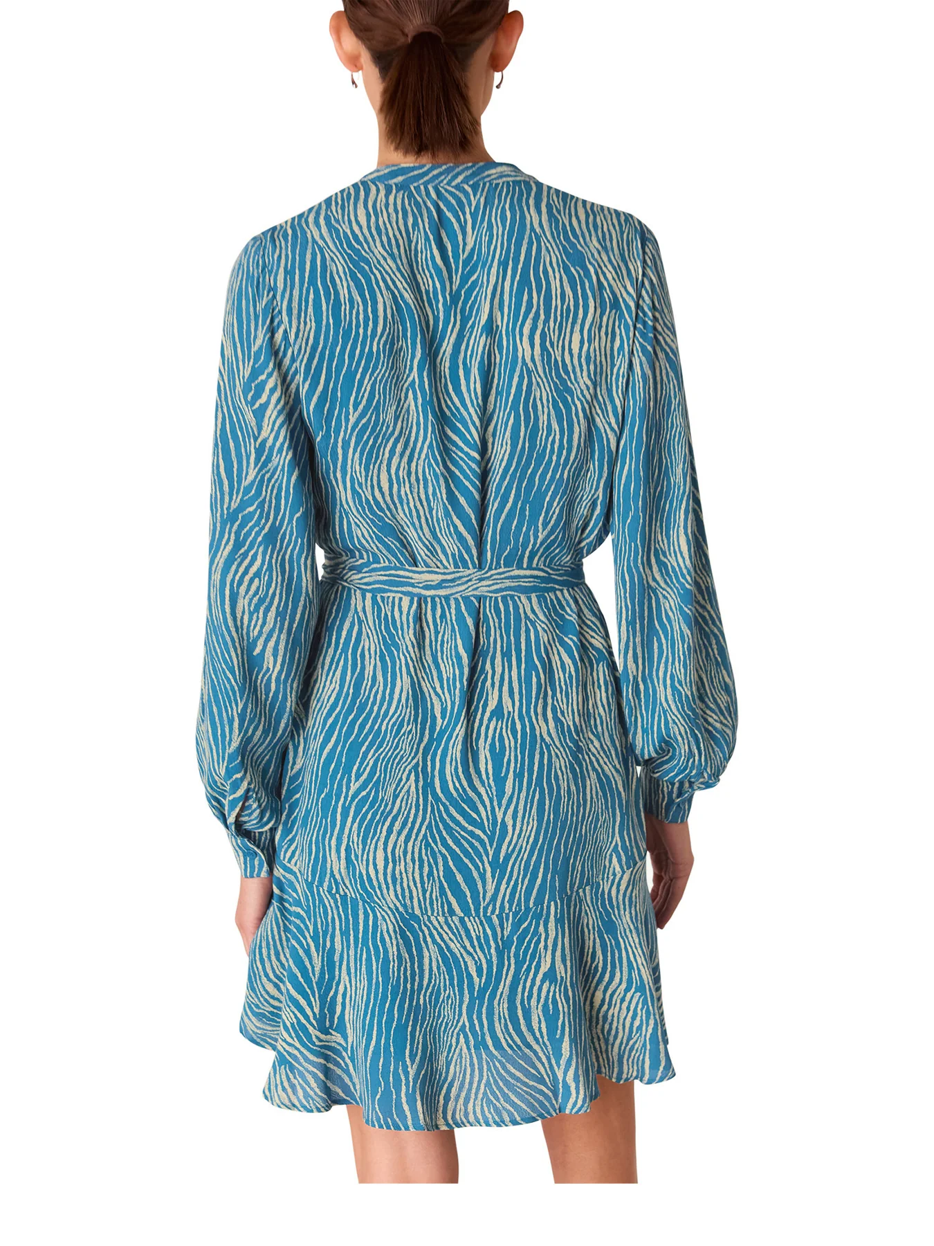 Zebra Flippy Mini Dress - Image 3