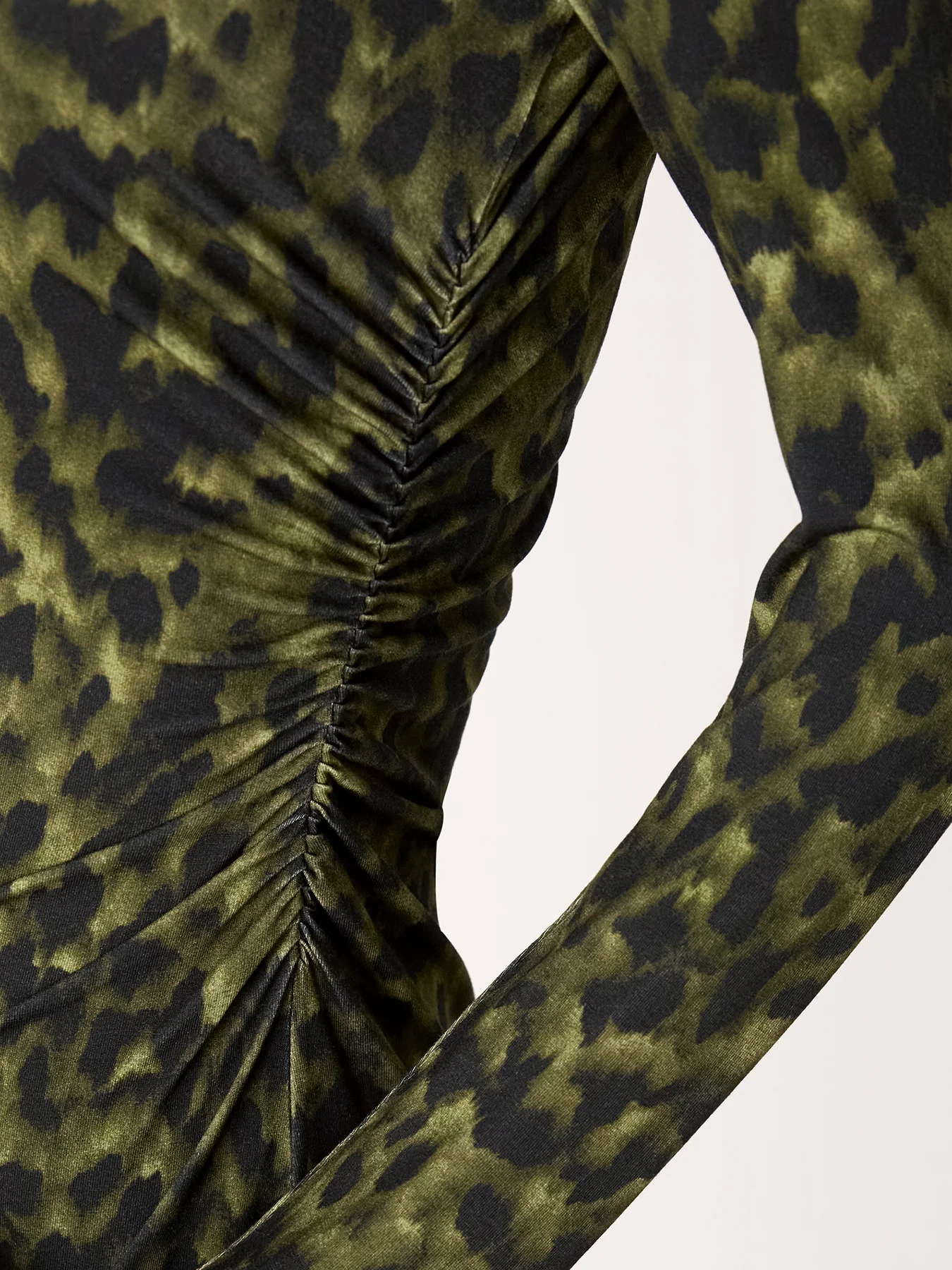Jersey Ruched Dress - Image 4