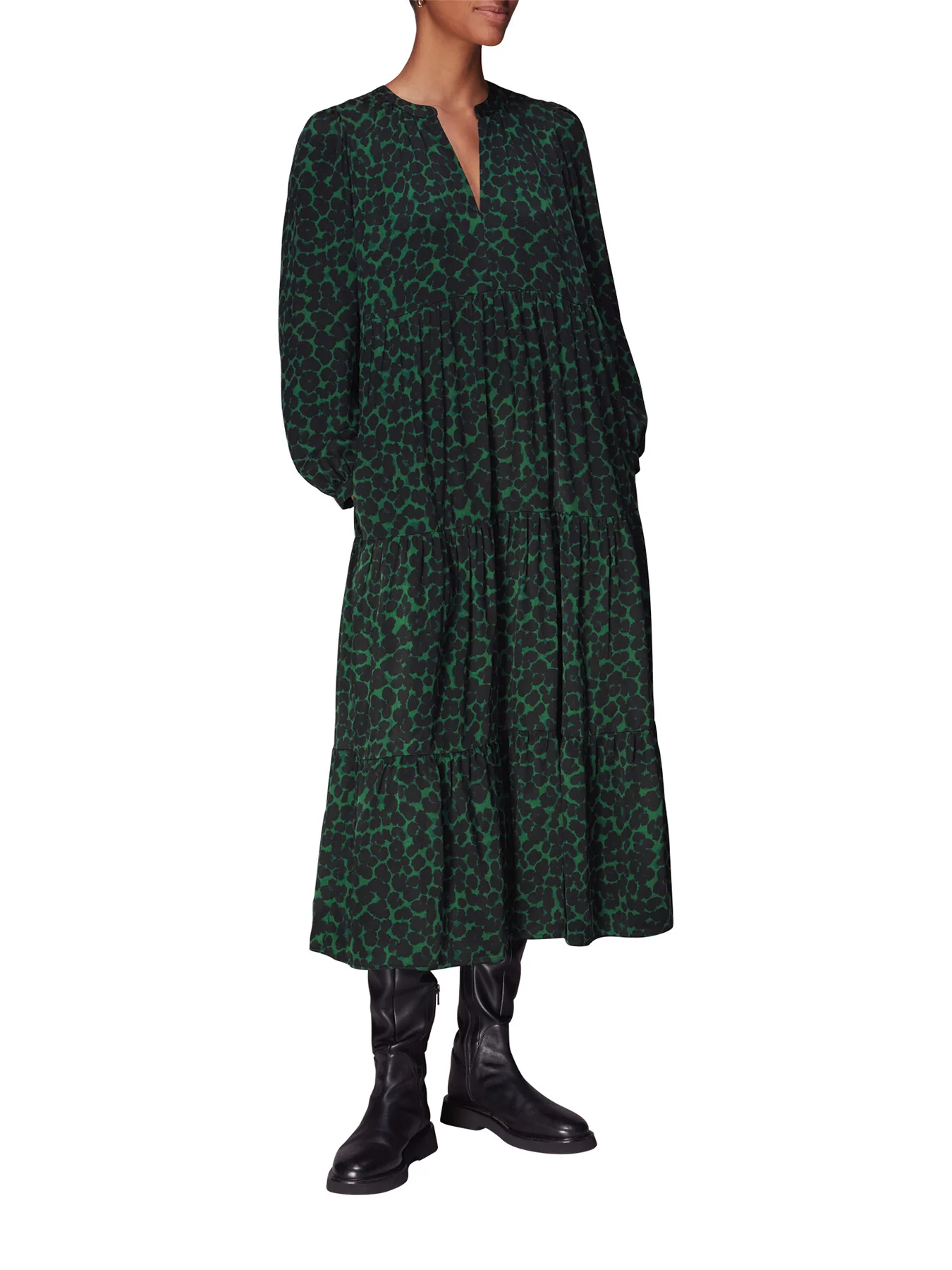 Smudge Animal Trapeze Dress - Image 2