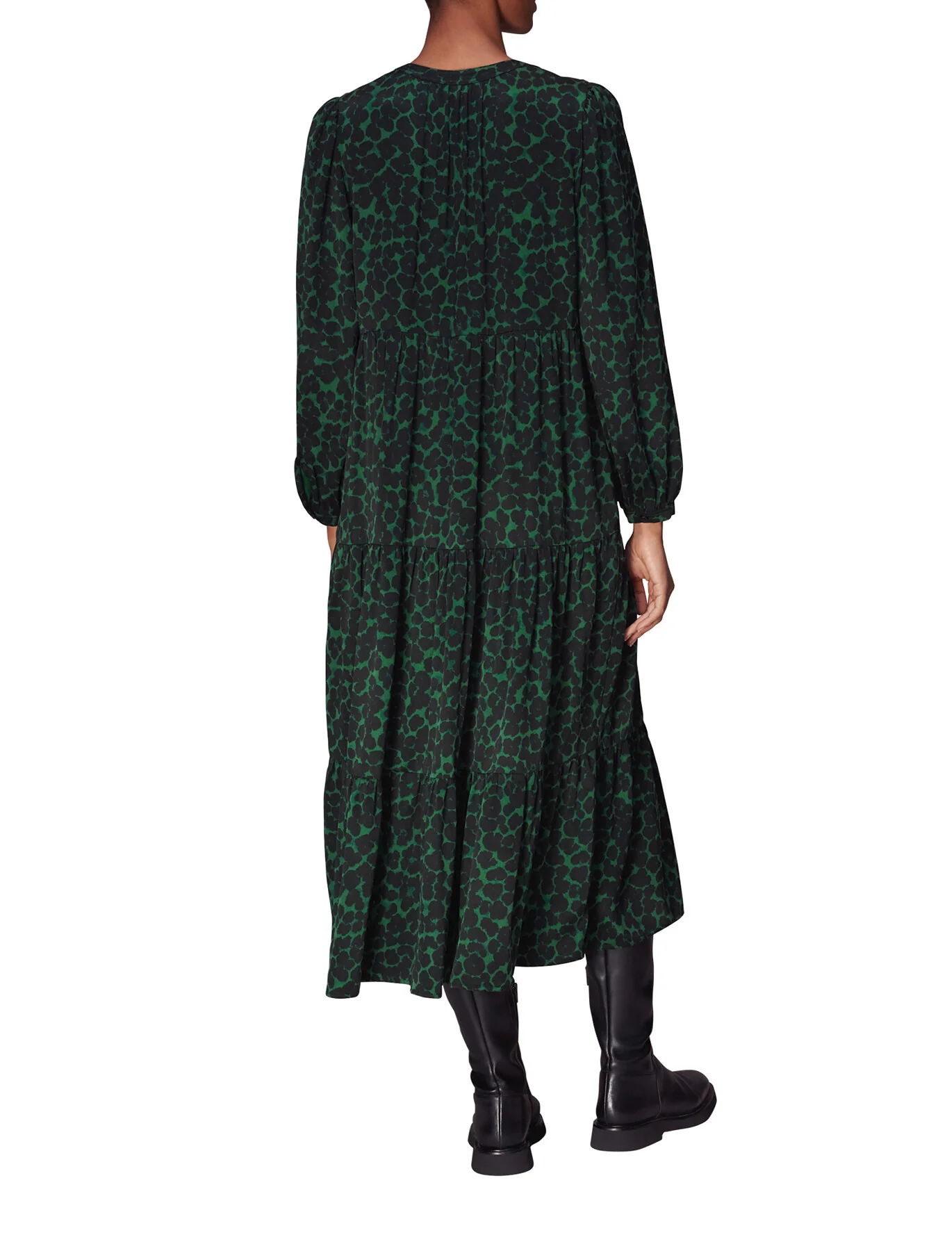 Smudge Animal Trapeze Dress - Image 3