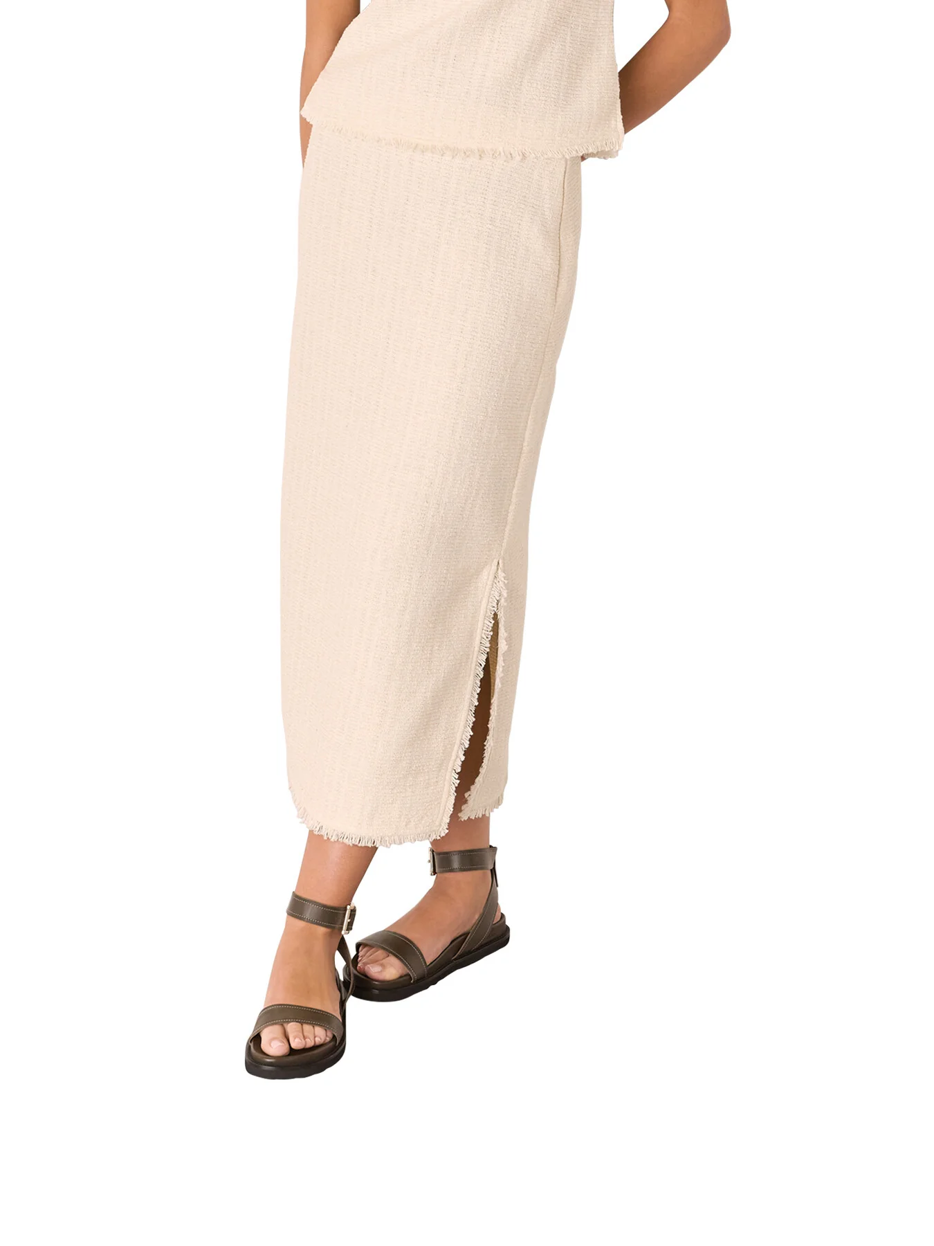 Ottie Contrast Stitch Sandal - Image 4