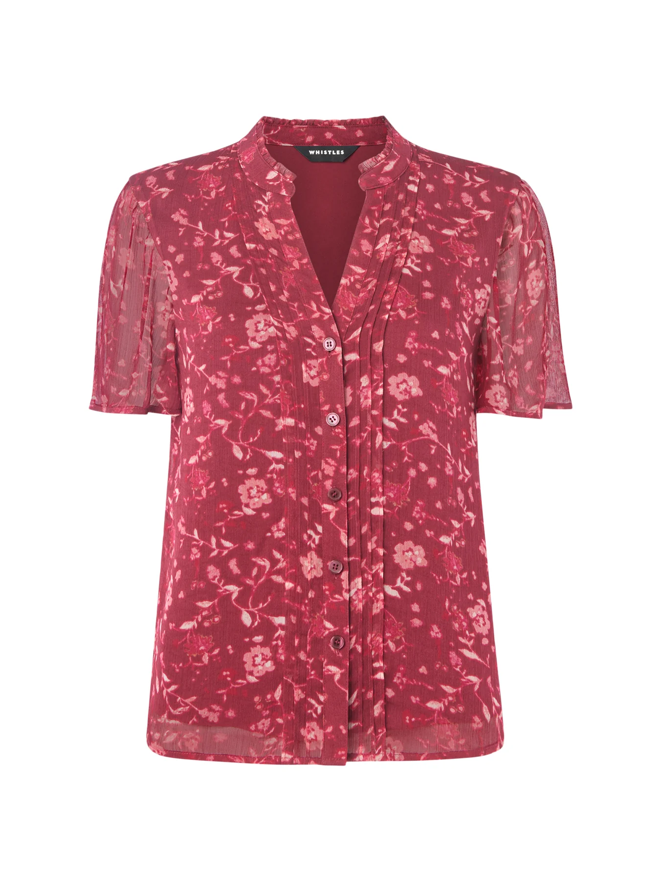 Ditsy Floral V Neck Blouse
