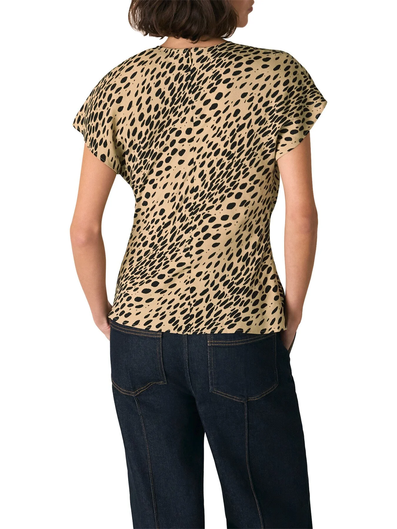 Leopard Spot Print Blouse - Image 4