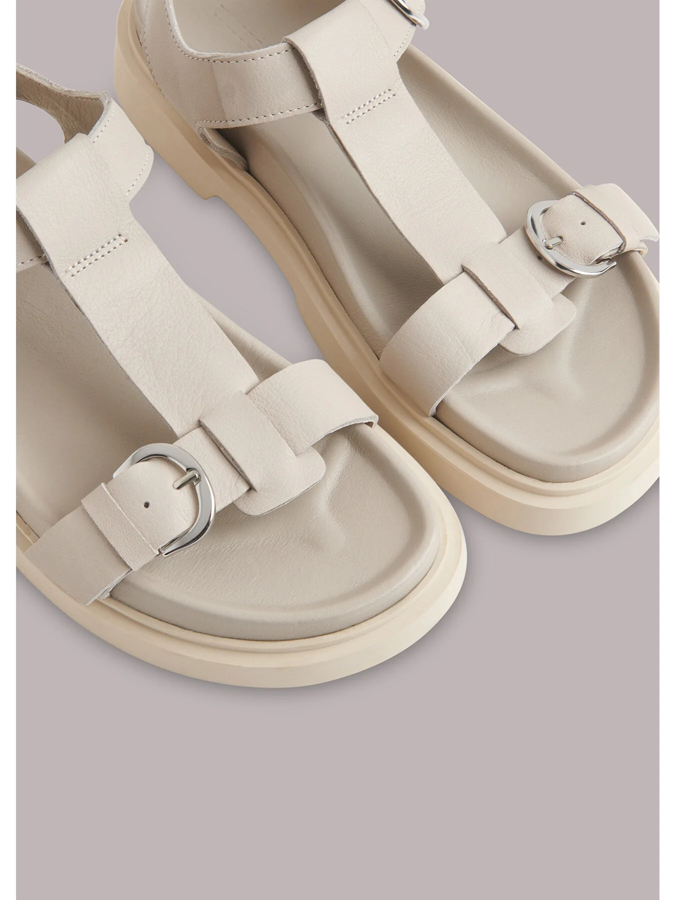 Porto Double Buckle Sandal - Image 3