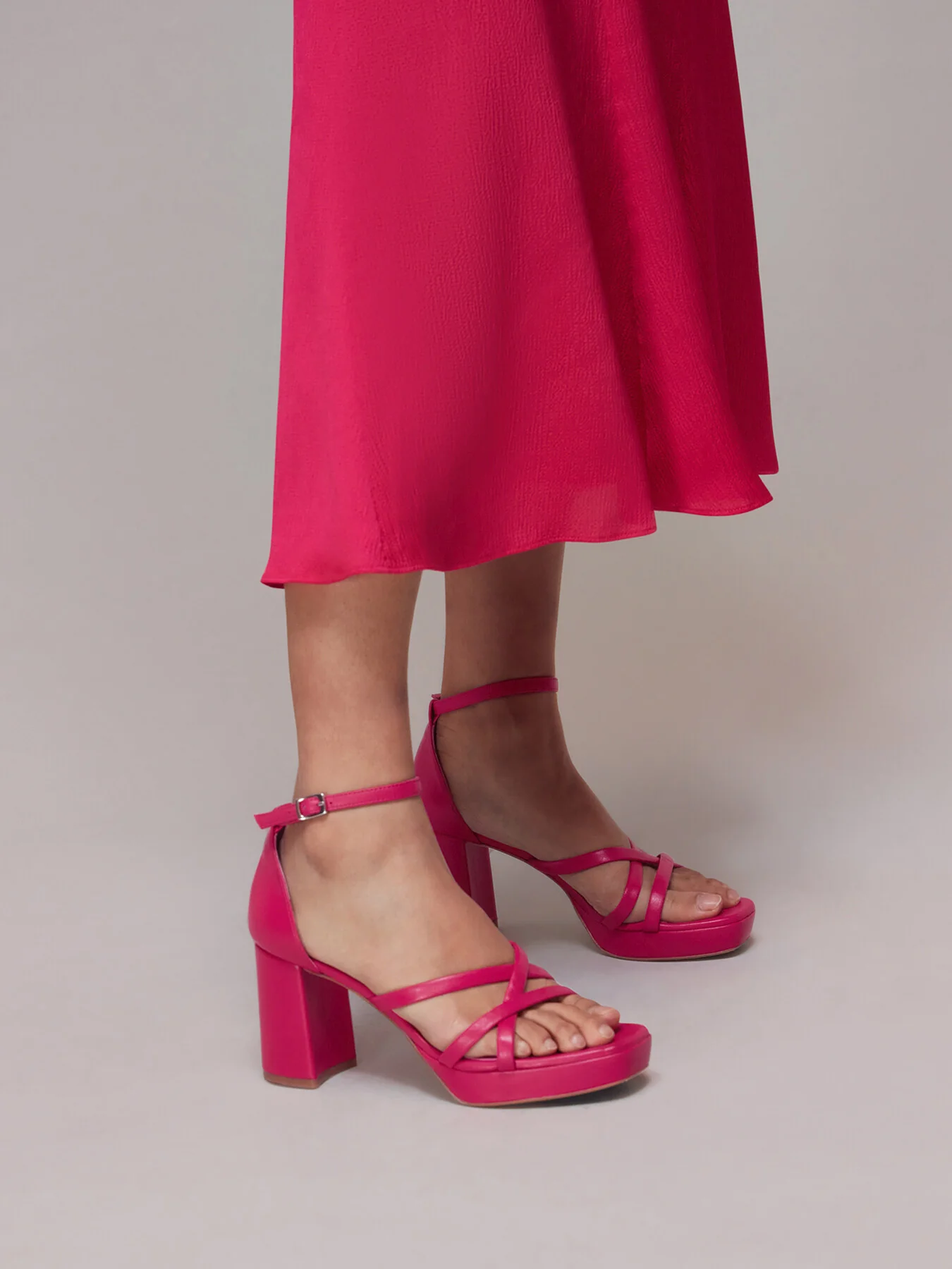 Selene Platform Heeled Sandal - Image 2