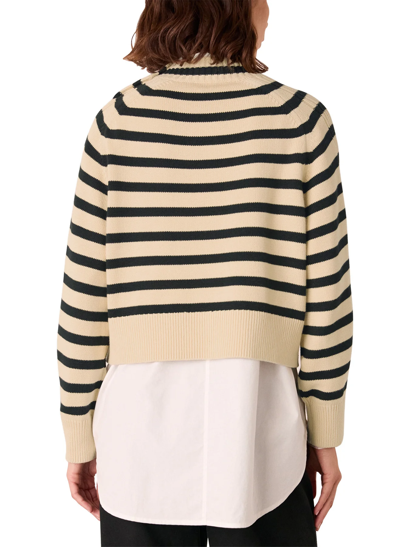 Stripe Detail Cotton Knit - Image 3