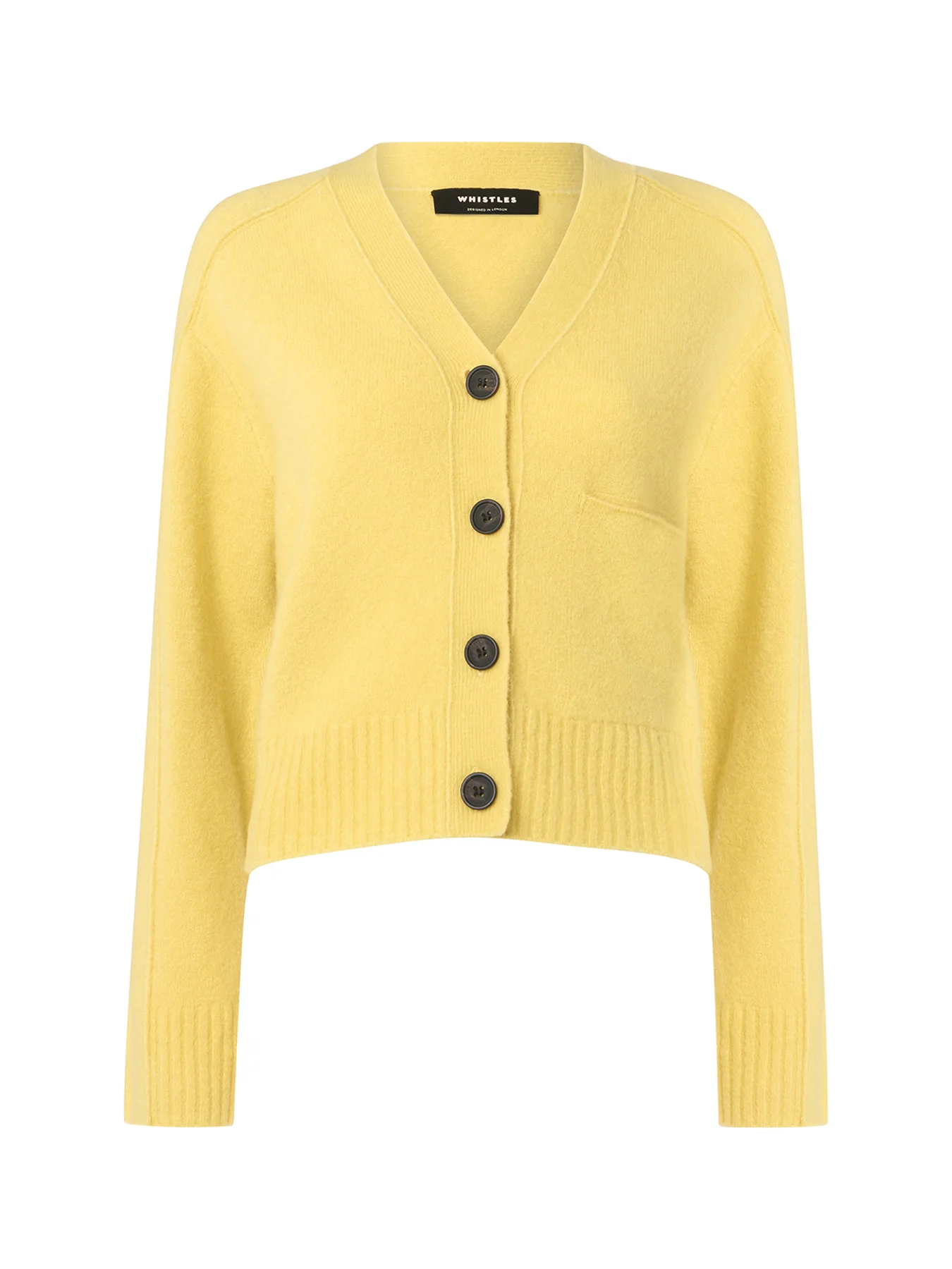 Wool Mix Pocket Cardigan