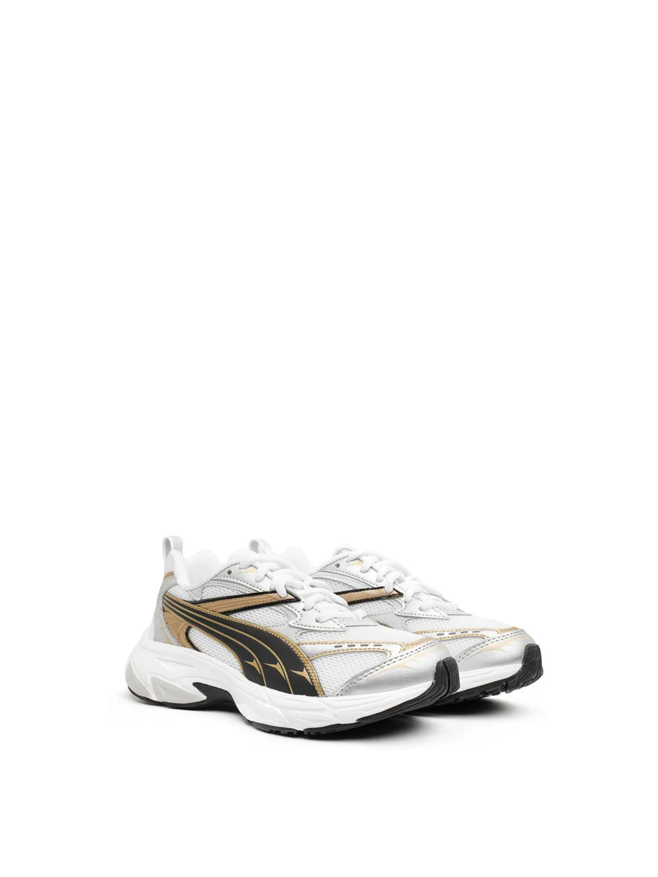Kids’ Puma Morphic Trainers White - Image 2