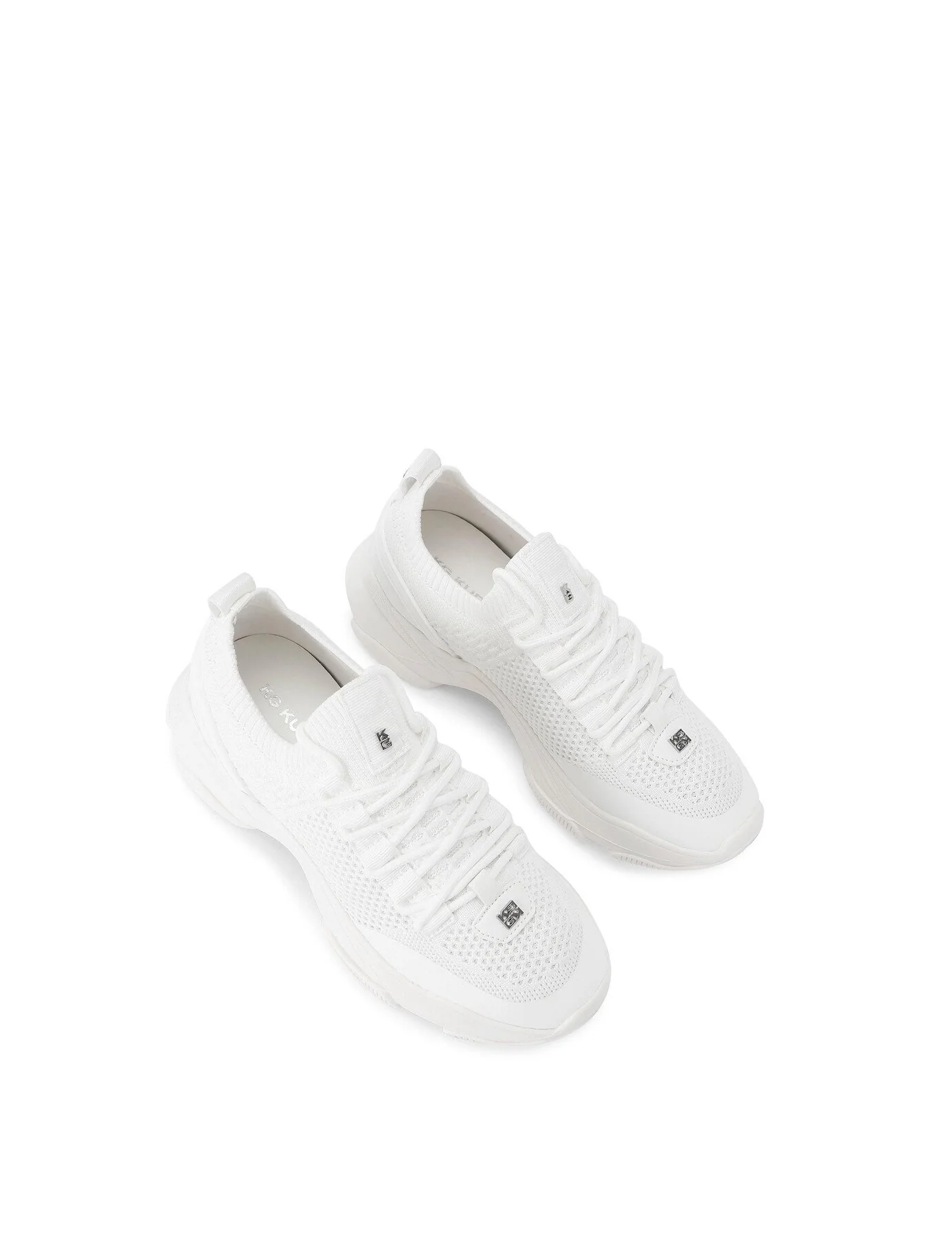 Lively Knitted Lace Up Trainers - Image 2