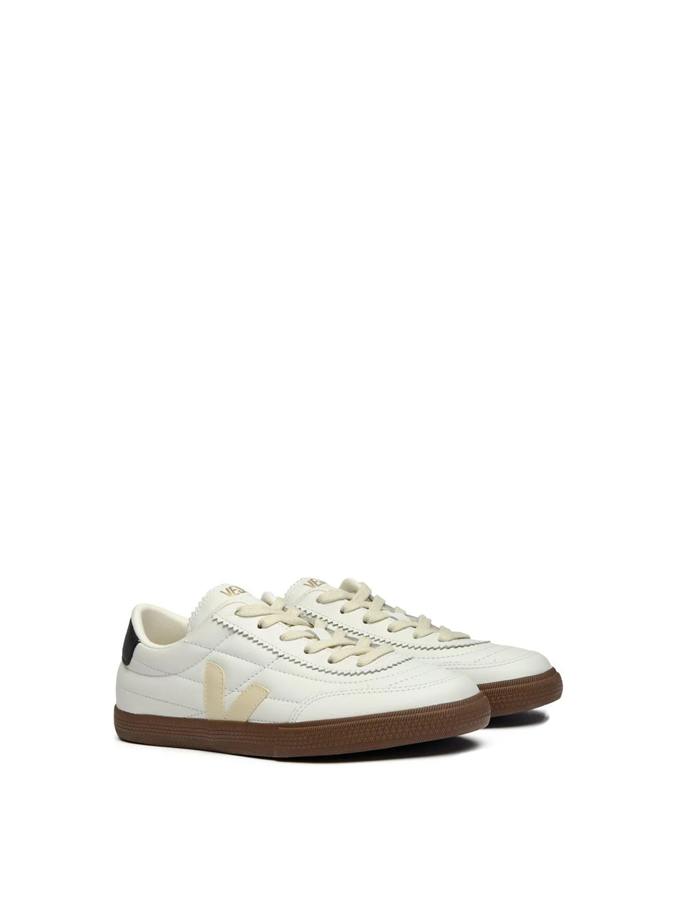 Panenka Leather Trainers White - Image 2