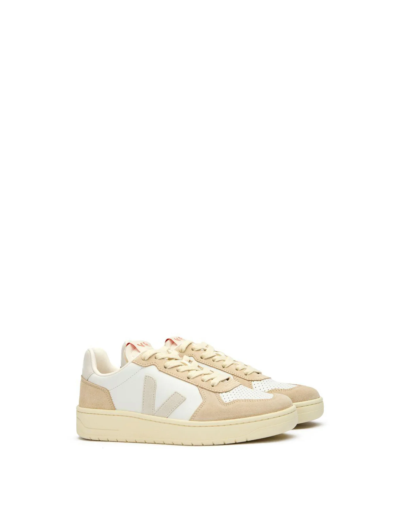 V-82 Leather Trainers White - Image 2