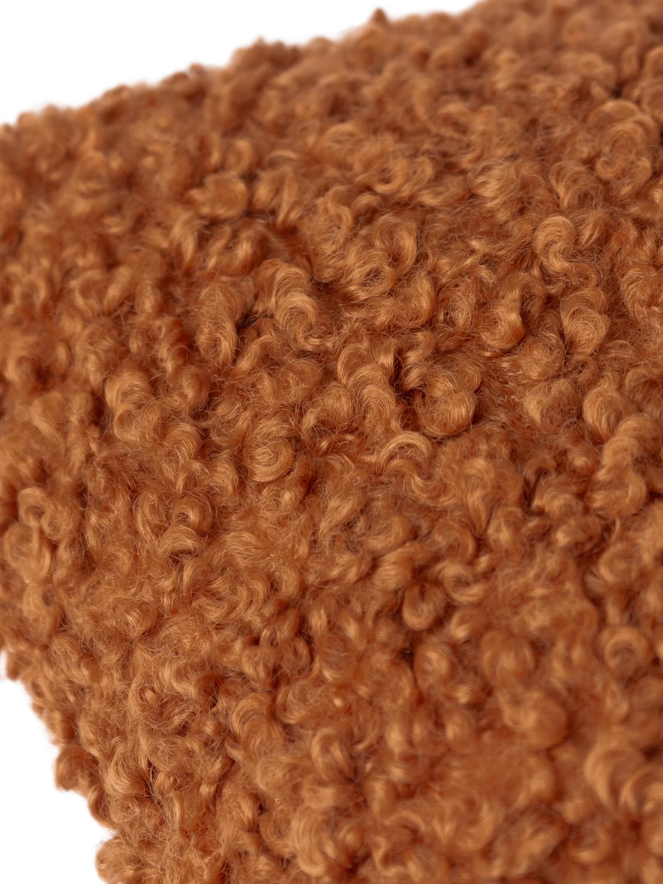 Cabu Feather Cushion Ginger - Image 4