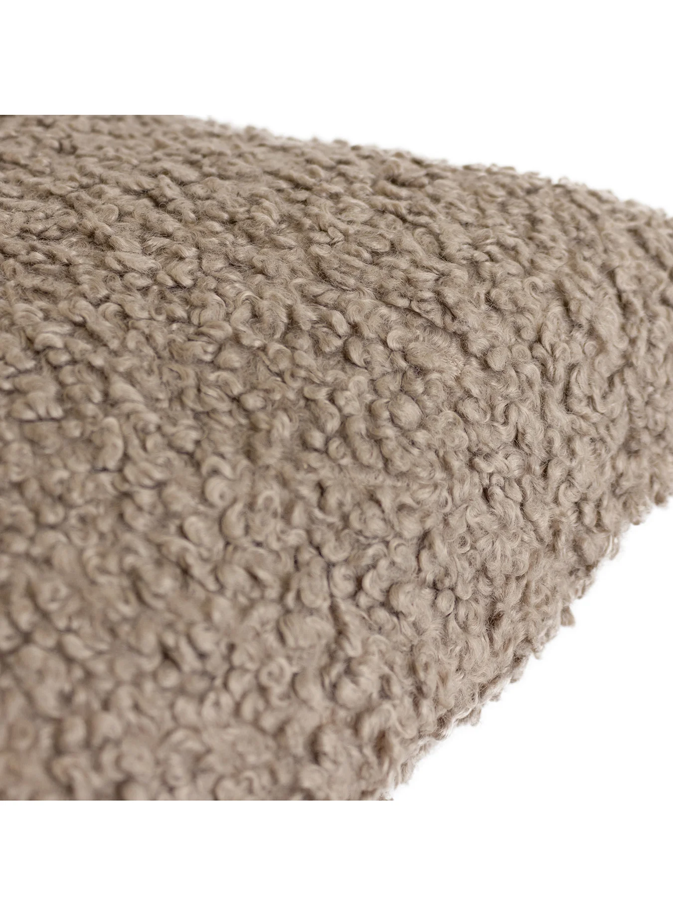 Cabu Feather Cushion Taupe - Image 4