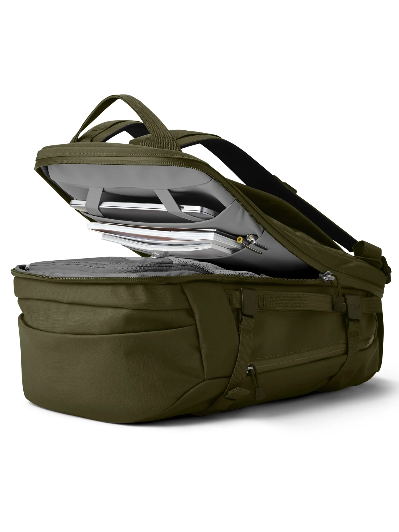 Crossroads Backpack 35L Olive - Image 4