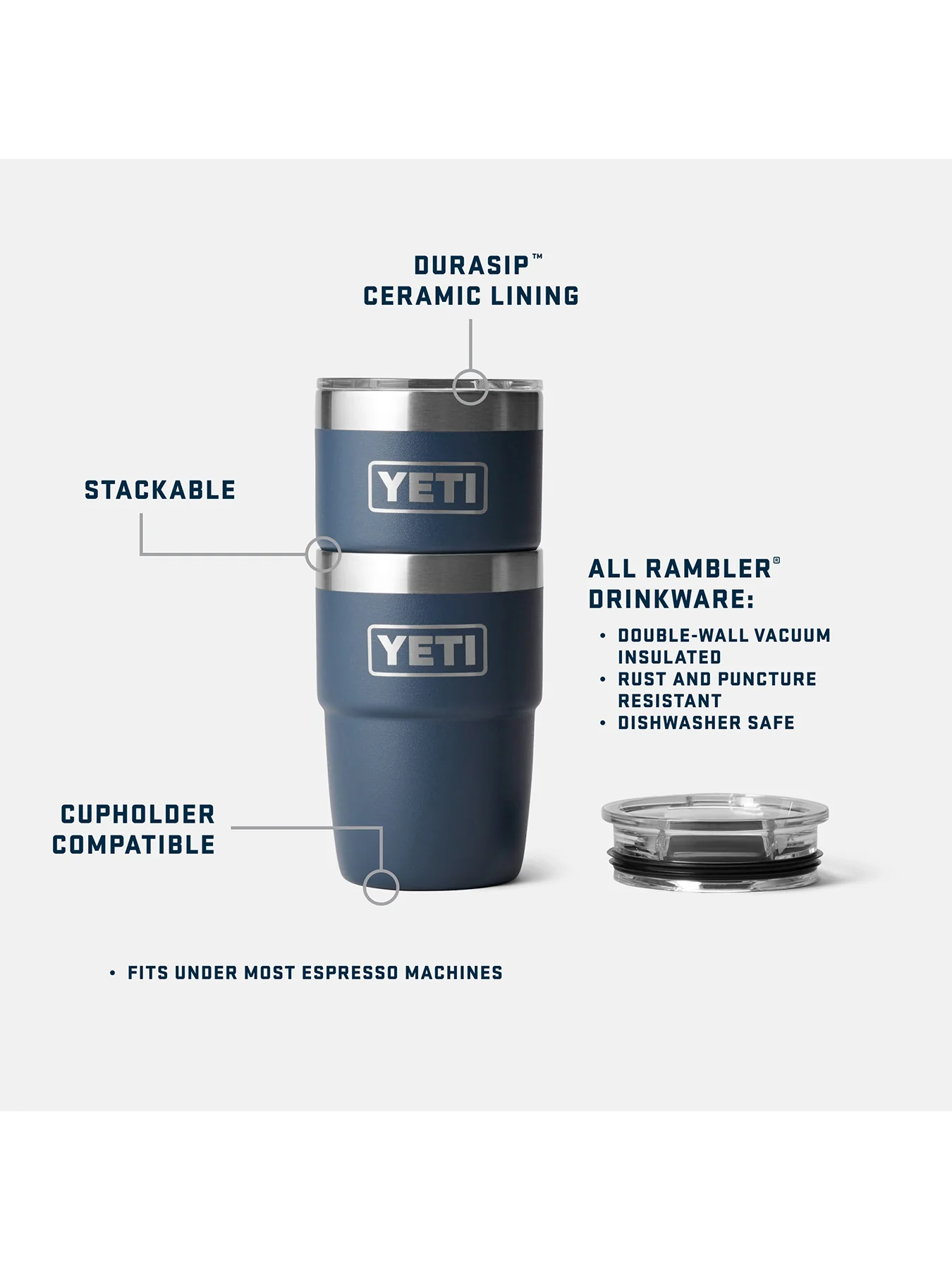 Insulated Stackable Cup 8oz - Image 4
