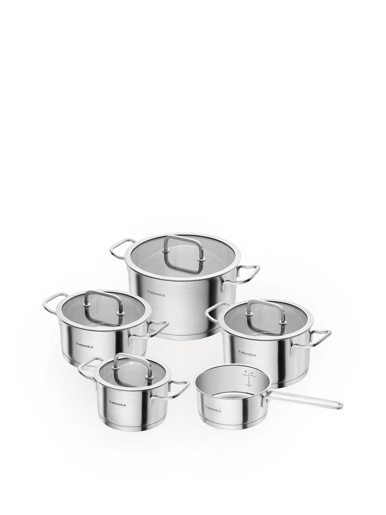 Pulse Cookware Set Stainless Steel